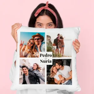 cojín personalizado para parejas