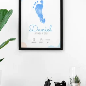 cuadro personalizado natalicio