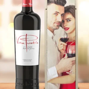 Caja de vino personalizada
