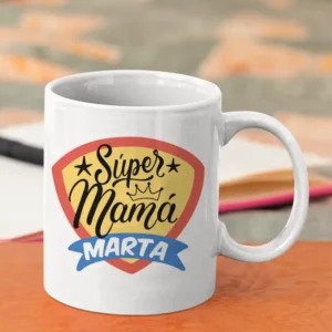 taza personalizada mamá