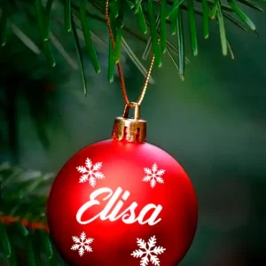 bola de navidad personalizada