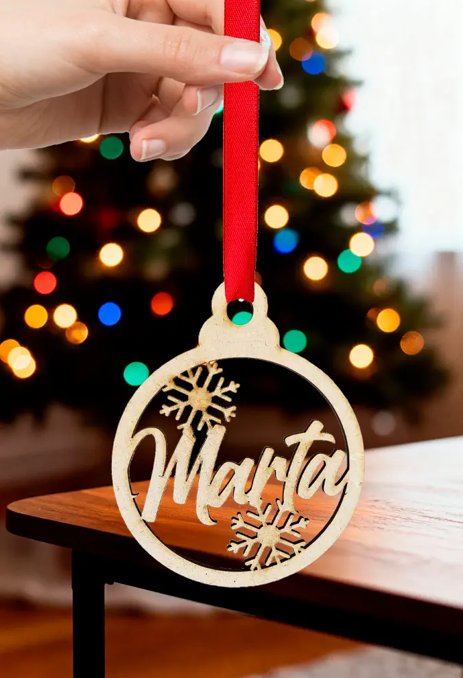 bola de navidad personalizada