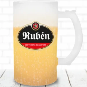 jarra de cerveza personalizada día del padre