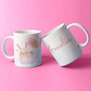 taza personalizada natalicia