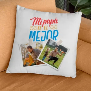 cojín personalizado para papá