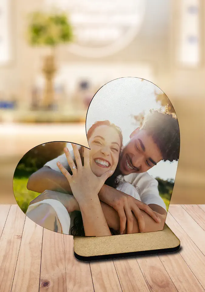 madera personalizada con foto