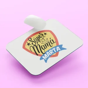 Alfombrilla de ratón personalizada Super Mamá