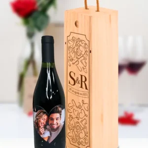 caja de vino personalizada