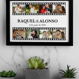 cuadro personalizado para parejas regalo de san valentín