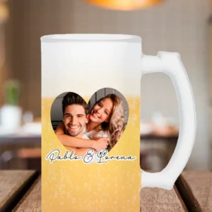 jarra personalizada de cerveza