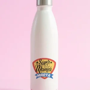 Botella Térmica Personalizada Super Mamá