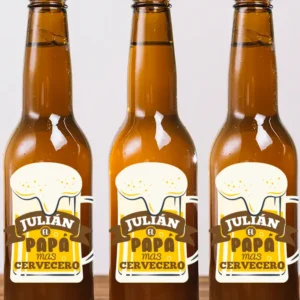 cerveza personalizada regalo para papa
