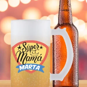jarra cerveza personalizada día de la madre