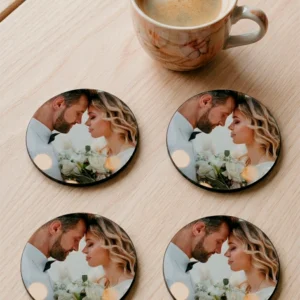 Pack de cuatro Posavasos Personalizados
