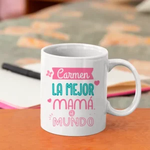 Taza personalizada La Mejor Mamá del Mundo