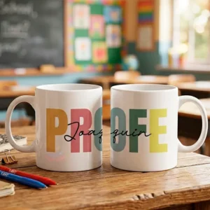 regalo para profesores, tazas personalizadas