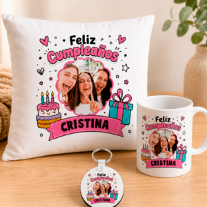 pack personalizado feliz cumpleaños